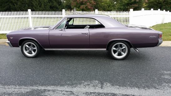 1967 wild orchid pearl Chevrolet Chevelle Coupe