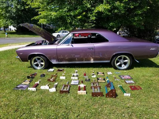 1967 wild orchid pearl Chevrolet Chevelle Coupe