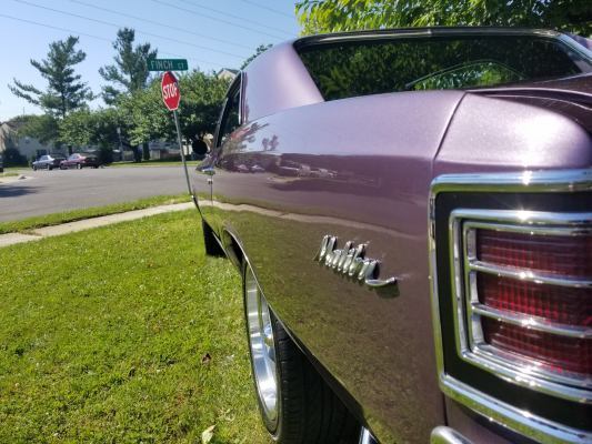 1967 wild orchid pearl Chevrolet Chevelle Coupe