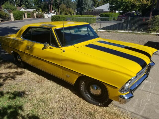 1967 Yellow Chevrolet Nova Coupe