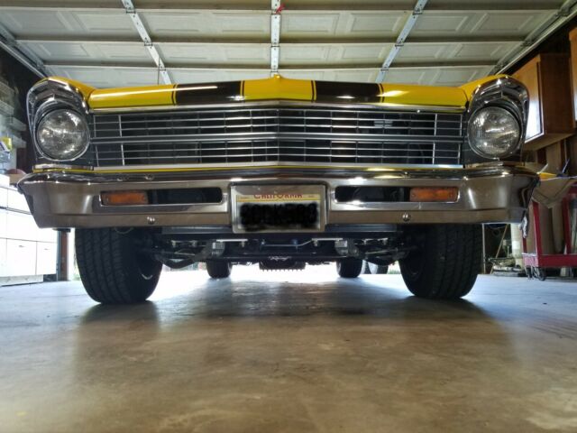 1967 Yellow Chevrolet Nova Coupe