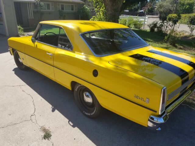 1967 Yellow Chevrolet Nova Coupe