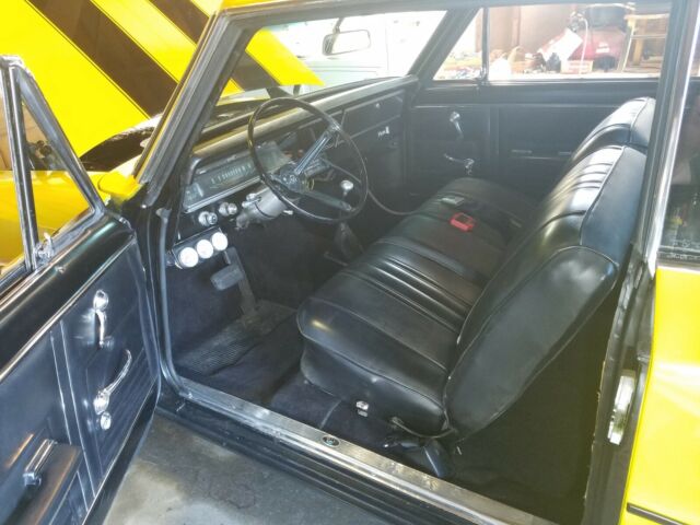 1967 Yellow Chevrolet Nova Coupe