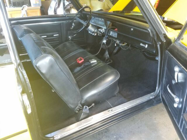 1967 Yellow Chevrolet Nova Coupe