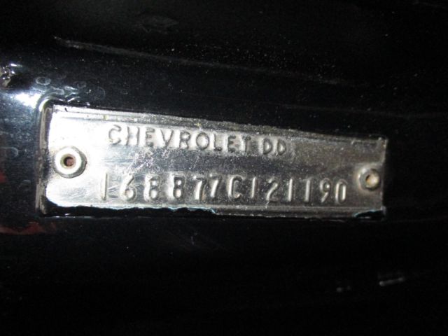 1967 Silver/Black with a double red pinstripe Chevrolet Impala Sport Coupe