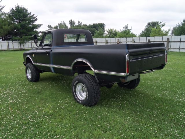 1967 Black Chevrolet C/K Pickup 1500 Standard Cab Pickup