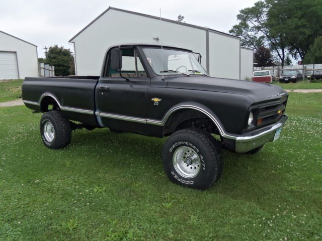 1967 Black Chevrolet C/K Pickup 1500 Standard Cab Pickup