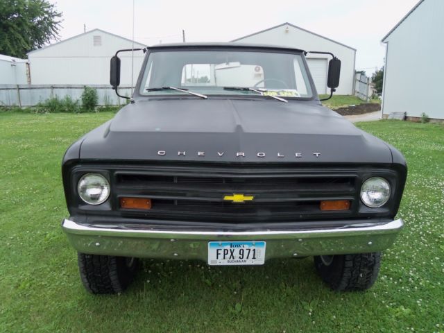 1967 Black Chevrolet C/K Pickup 1500 Standard Cab Pickup