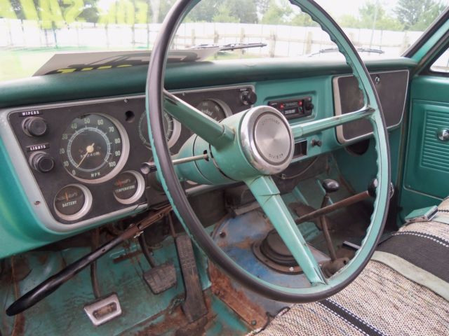 1967 Black Chevrolet C/K Pickup 1500 Standard Cab Pickup