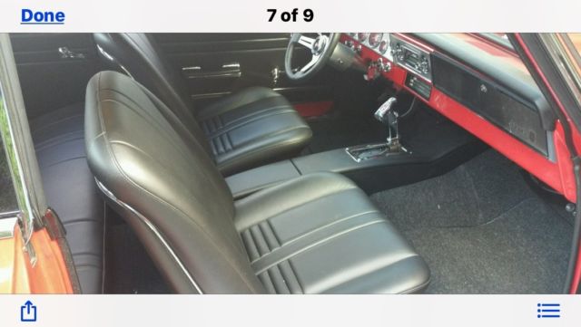 1967 Red Chevrolet Nova Coupe