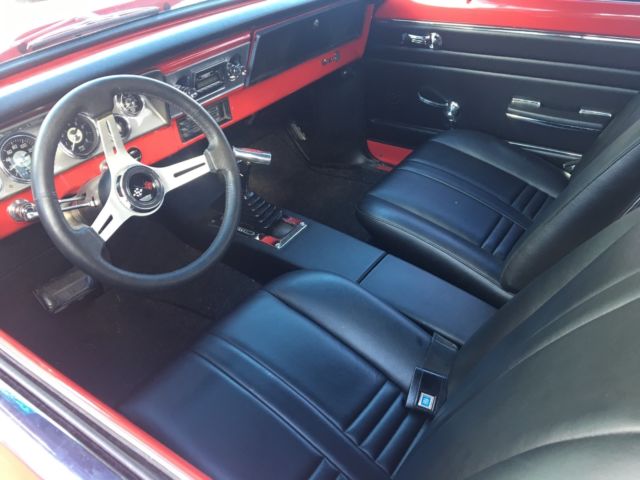 1967 Red Chevrolet Nova Coupe