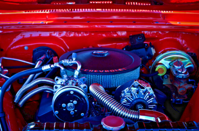 1967 Red Chevrolet Nova Convertible