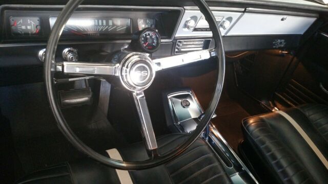 1967 Blue Chevrolet Nova Coupe