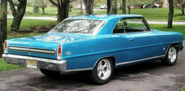1967 Blue Chevrolet Nova Coupe