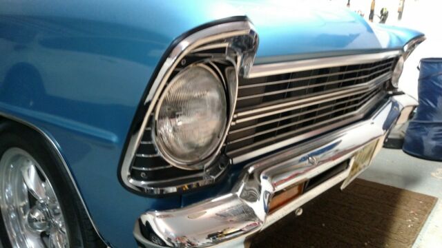 1967 Blue Chevrolet Nova Coupe