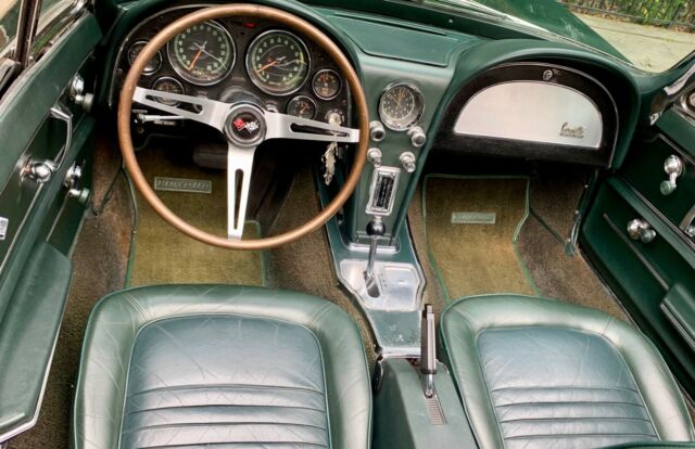 1967 GOODWOOD GREEN Chevrolet Corvette Convertible