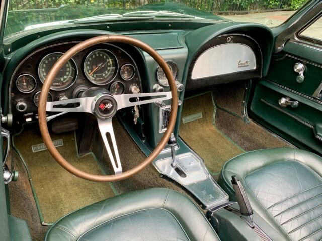 1967 GOODWOOD GREEN Chevrolet Corvette Convertible