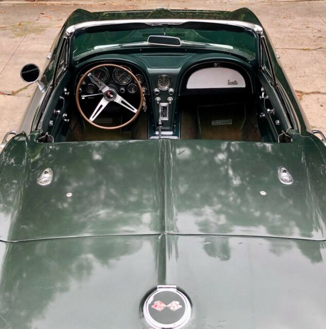 1967 GOODWOOD GREEN Chevrolet Corvette Convertible