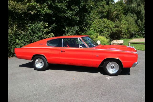 1967 Red Dodge Charger Fastback