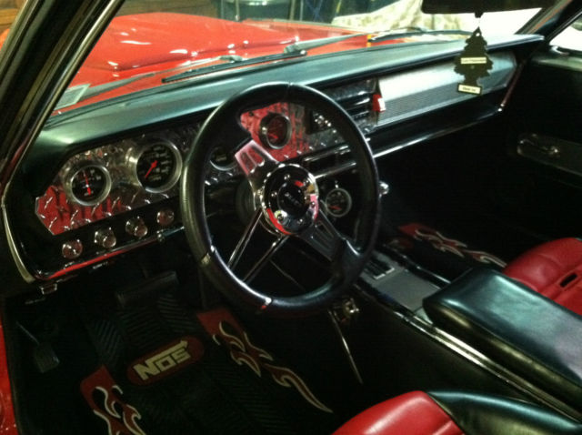 1967 Red Dodge Charger Fastback