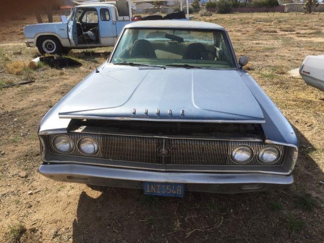 1967 Green Dodge Coronet Sedan