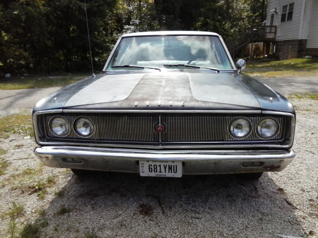 1967 dark blue Dodge Coronet Sedan