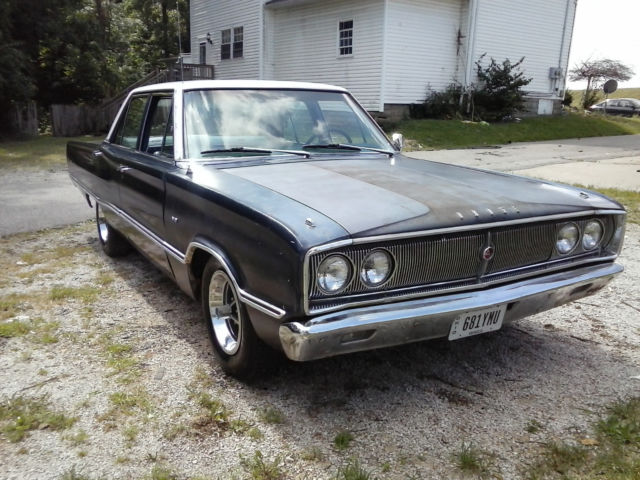 1967 dark blue Dodge Coronet Sedan