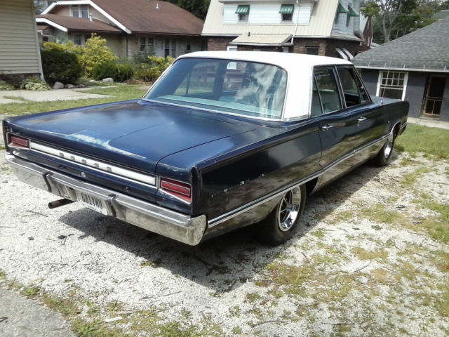 1967 dark blue Dodge Coronet Sedan