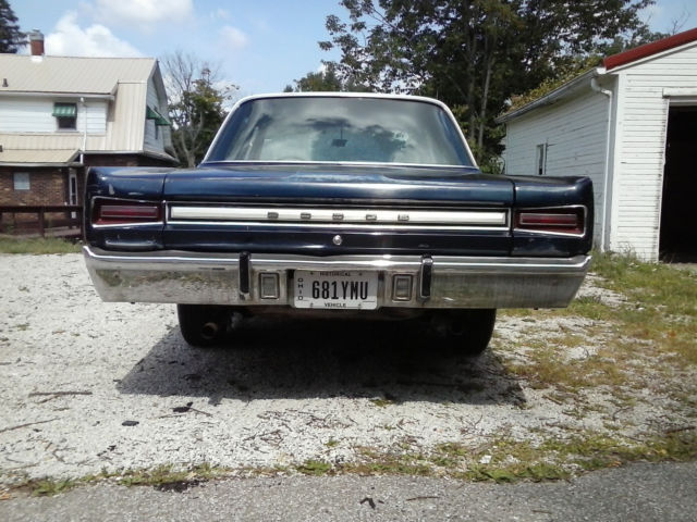 1967 dark blue Dodge Coronet Sedan