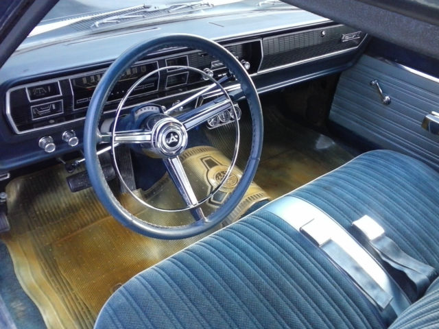 1967 dark blue Dodge Coronet Sedan