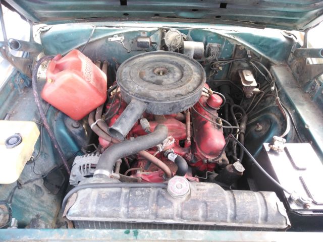 1967 Green Dodge Coronet Sedan