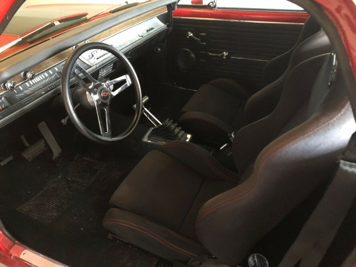 1967 Red Chevrolet El Camino Standard Cab Pickup