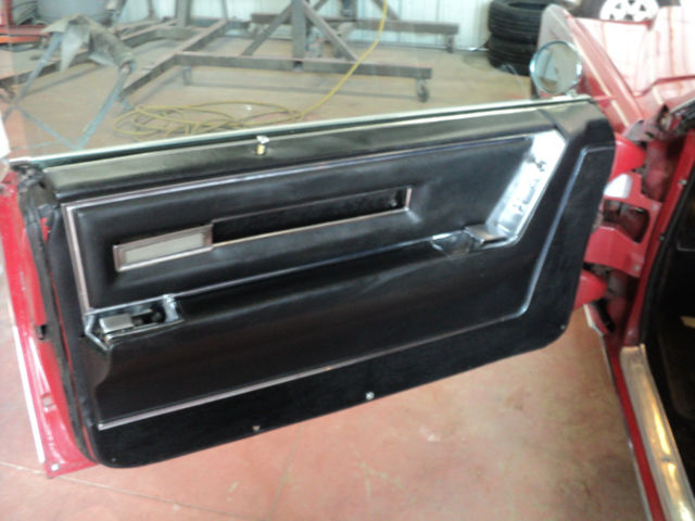 1967 Red Cadillac Eldorado Coupe