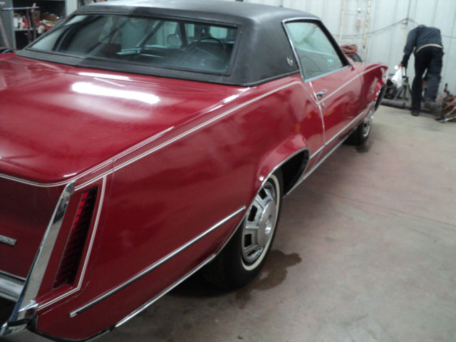 1967 Red Cadillac Eldorado Coupe