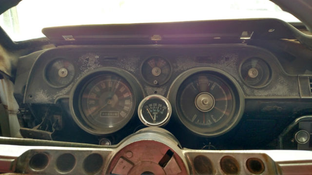 1967 Grey Ford Mustang