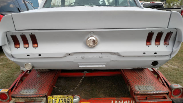 1967 Grey Ford Mustang