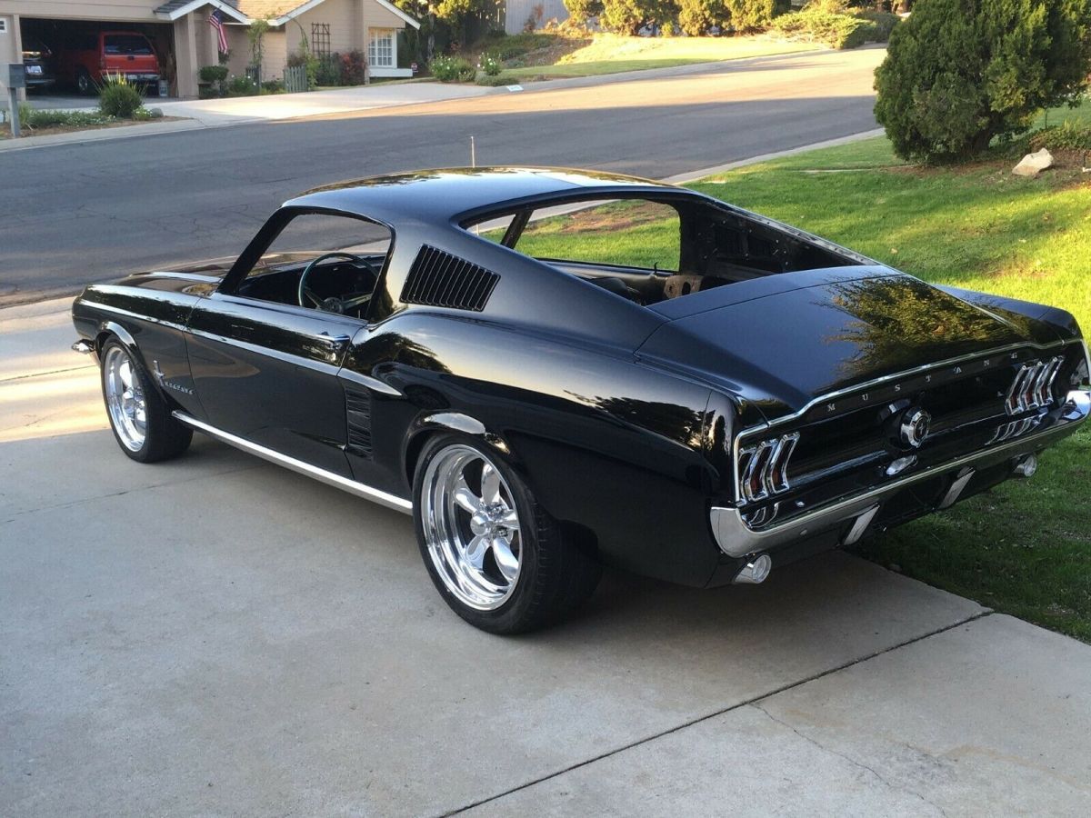 1967 Black Ford Mustang Fastback