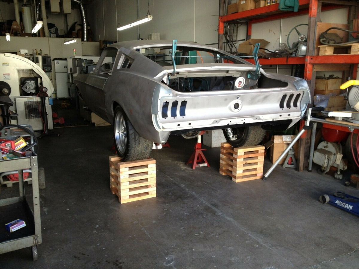 1967 Black Ford Mustang Fastback