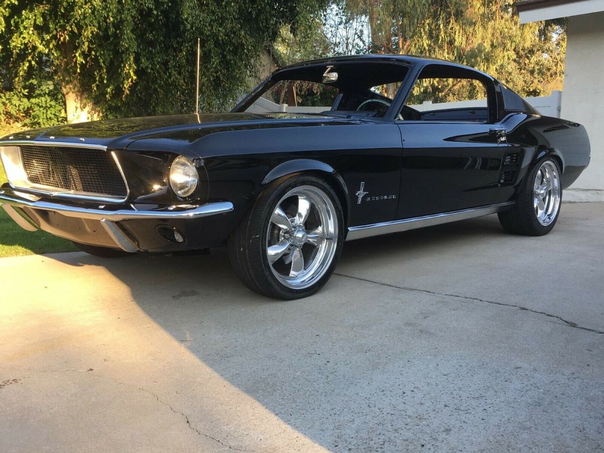 1967 Black Ford Mustang Fastback