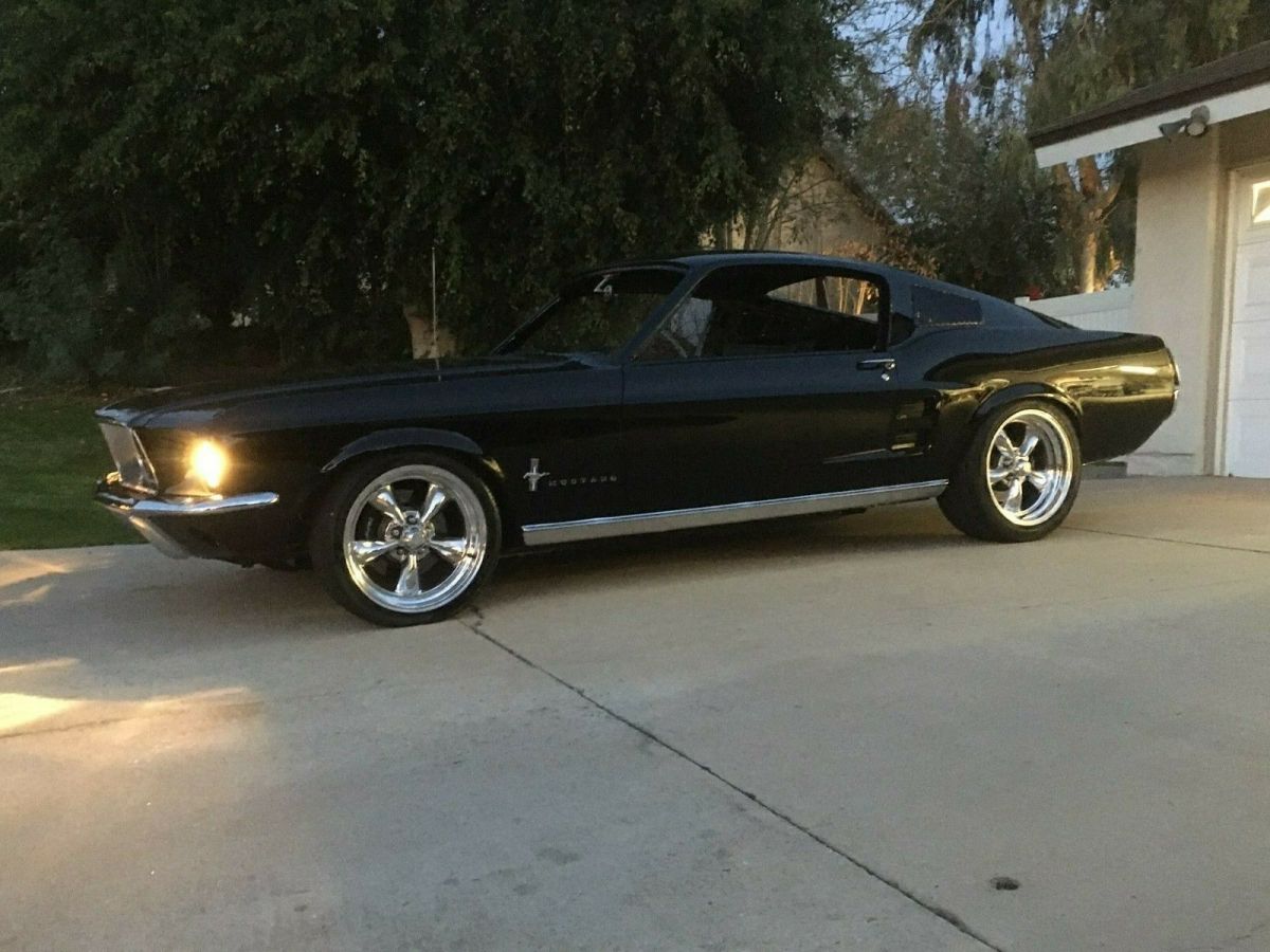 1967 Black Ford Mustang Fastback