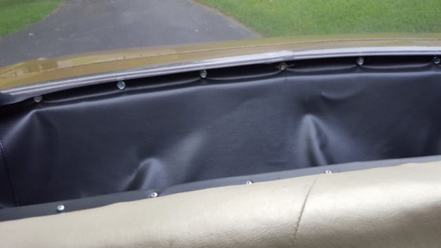 1967 Gold Pontiac Firebird