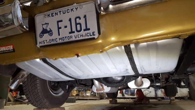 1967 Gold Pontiac Firebird