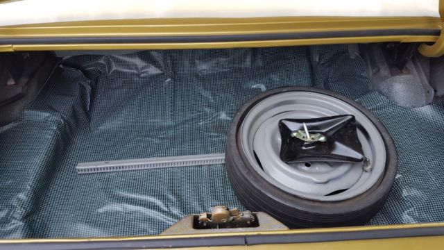 1967 Gold Pontiac Firebird