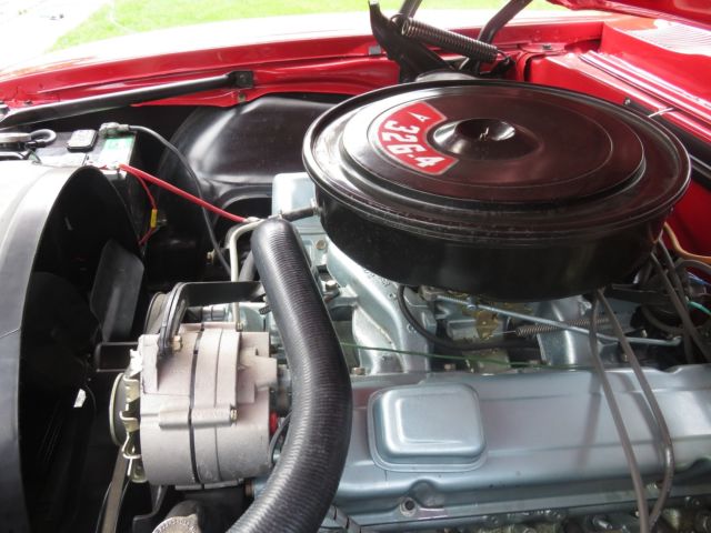 1967 Red Pontiac Firebird Convertible
