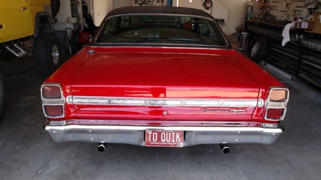 1967 Red Ford Fairlane 2 Door hard top