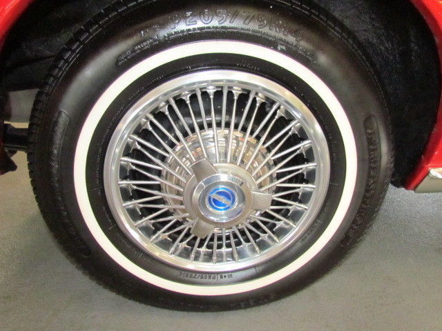 1967 Red Ford Mustang Convertible