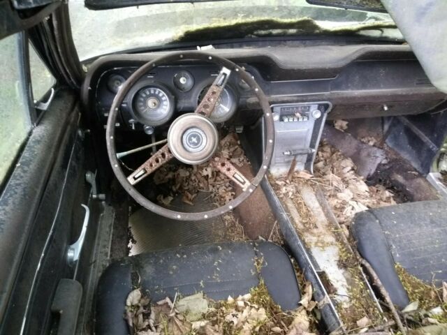 1967 Green Ford Mustang Convertible