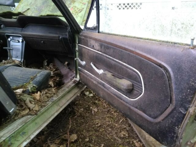 1967 Green Ford Mustang Convertible