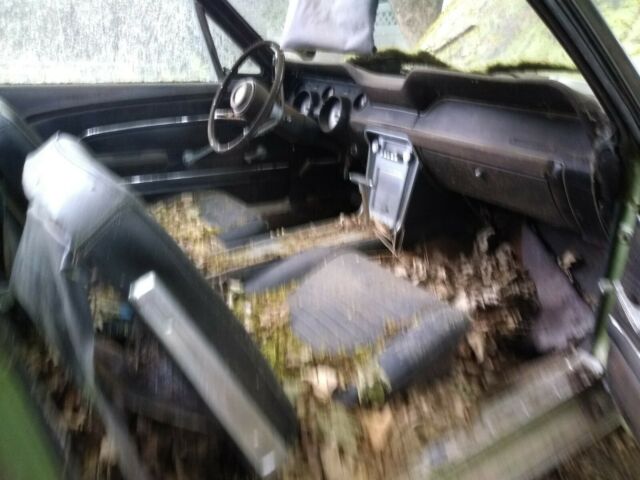 1967 Green Ford Mustang Convertible