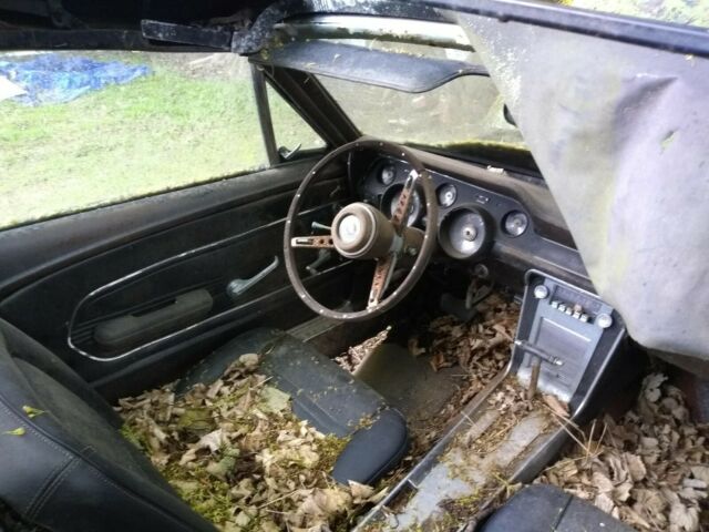 1967 Green Ford Mustang Convertible